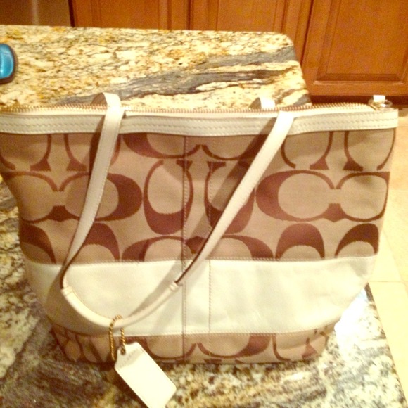 Authentic Coach Tote