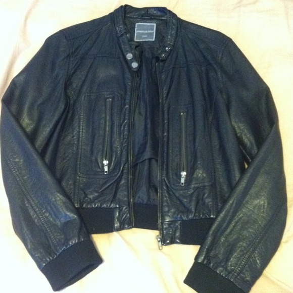 TRADED faux leather jacket