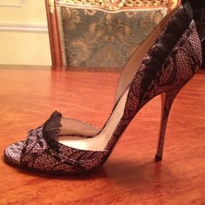 Casadei lace pumps. New. Size 8.