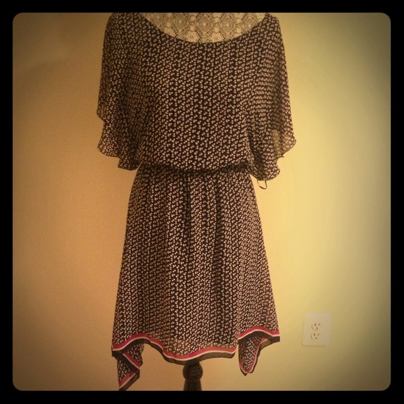 ⭐SOLD⭐Max Studio Polka Dot Flutter Dress