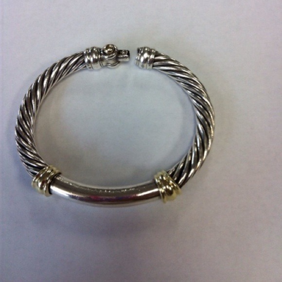 David Yurman classic cable bracelet.