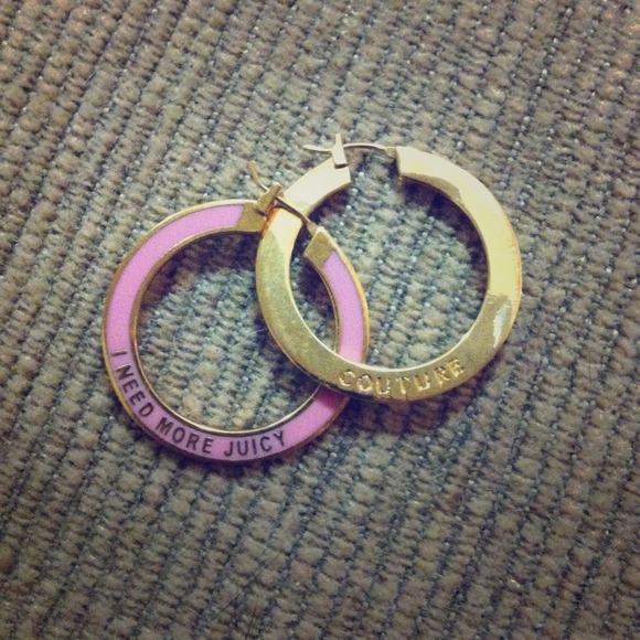 Juicy Couture Hoops - Picture 1 of 3