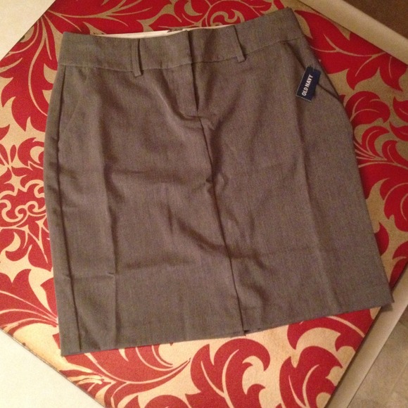 Heather Gray Pencil Skirt