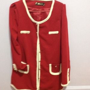 Red jacket