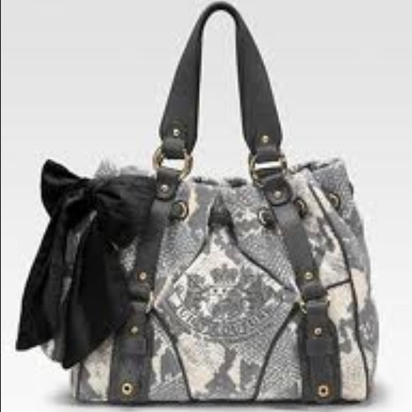 Juicy Couture Snake Print Velour Daydreamer