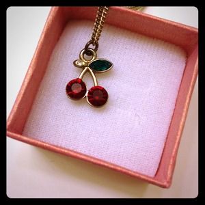Cherry necklace