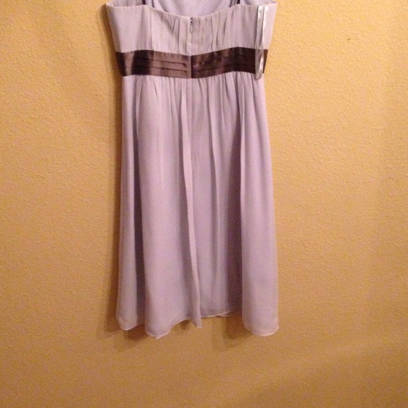 Max & Cleo Color block Cocktail Silk Dress - Picture 3 of 4