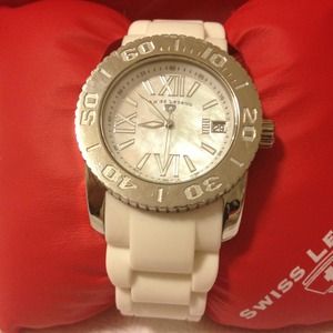 Swiss Legend Commander White Mother of Pearl Watch