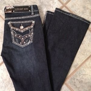 Cute! L.A. idol jeans. Similar fit to Miss Me