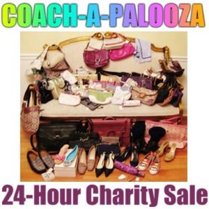 COACH 24-Hour Poshmark Palooza Charity Sale!!