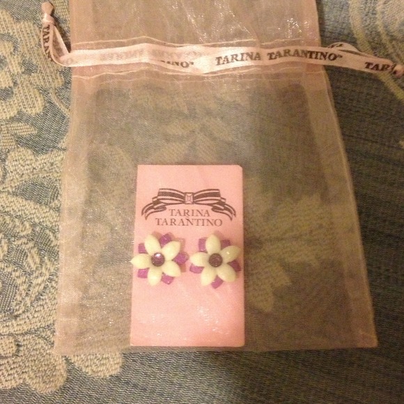 Tatiana tarantino flower earrings