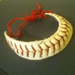 Baseball bracelet