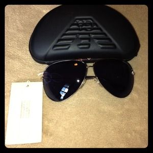 Black Giorgio Armani sunglasses