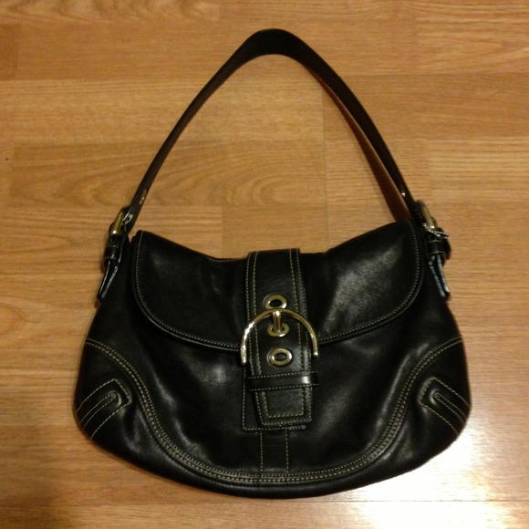 Coach Handbags - 💟SOLD IN BUNDLE💟 Coach black hobo purse