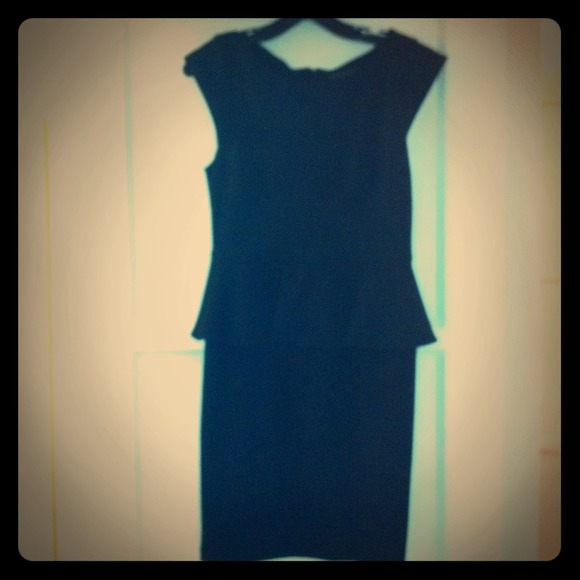 Alice and Olivia Victoria peplum dress