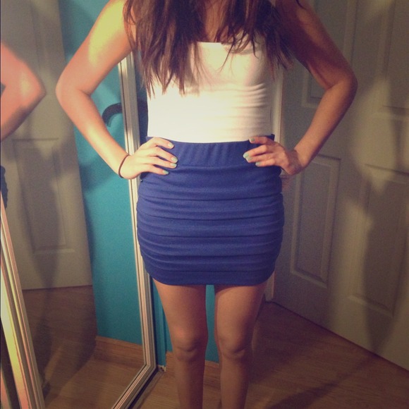 Windsor Dresses & Skirts - Royal blue mini skirt