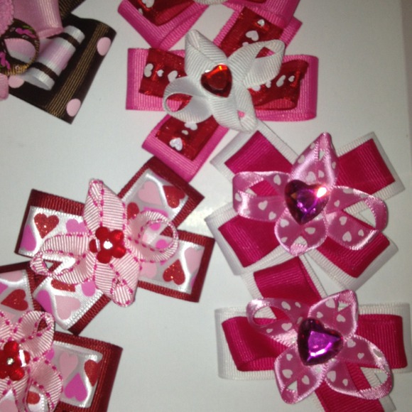 Valentine's bows!!!! - Picture 4 of 4