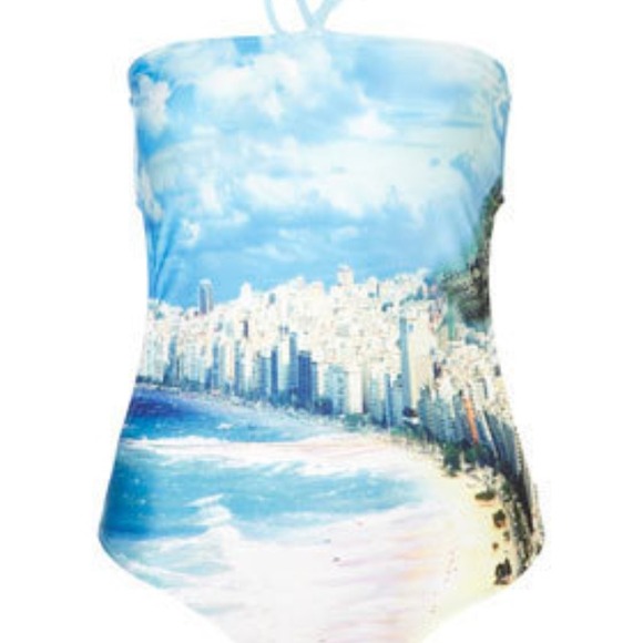 🔴SOLD 🔴 Topshop Blue Rio Monokini - 6