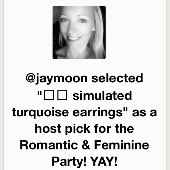 BUNDLED 🎉HP x3🎉  Simulated turquoise earrings - Picture 2 of 3