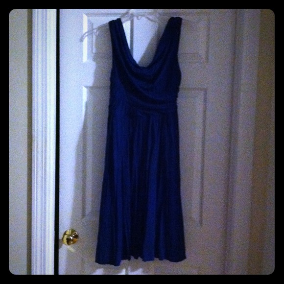 *ANTHROPOLOGIE* Blue Deletta dress. - Picture 2 of 4