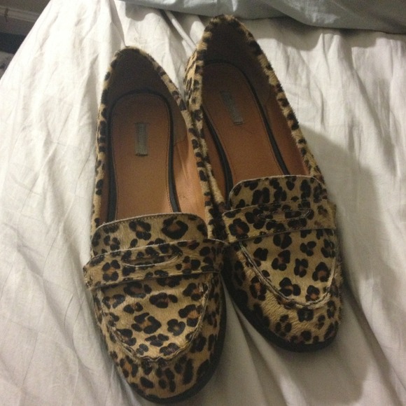 ❌TRADED❌ Leopard print loafers