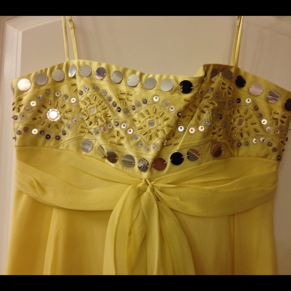 BCBGMAXAZRIA Silk Dress - Never Worn - Picture 2 of 3