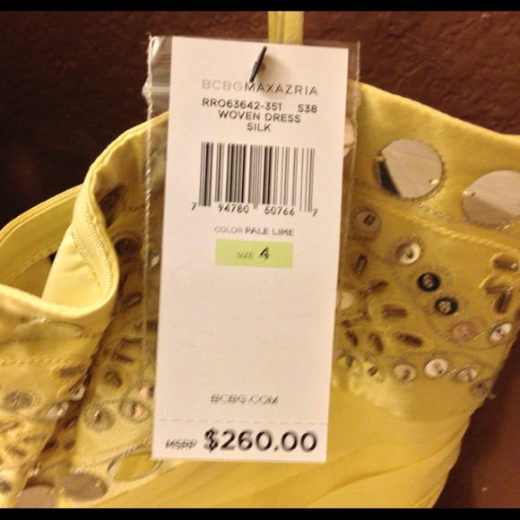 BCBGMAXAZRIA Silk Dress - Never Worn - Picture 3 of 3