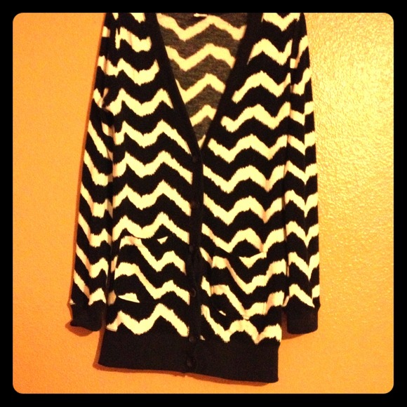 Retro long sweater