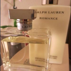 Ralph Lauren Romance perfume and body lotion