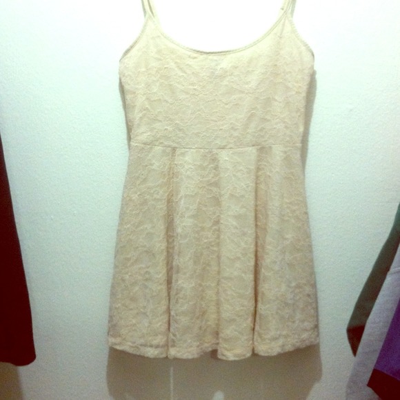 Cream Dress