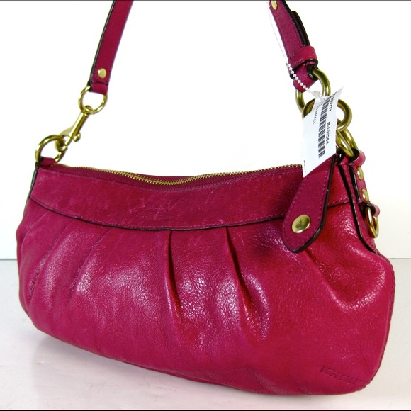 🌈Sold in bundle Coach authentic hot pink bag