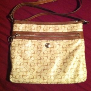 Authentic Coach Cross Body