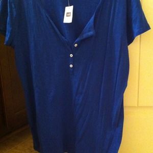 ***BUNDLE ITEM- SOLD*** Royal Blue Shirt