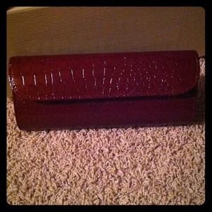 Maroon Clutch
