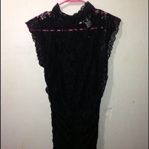 Black Lace Dress