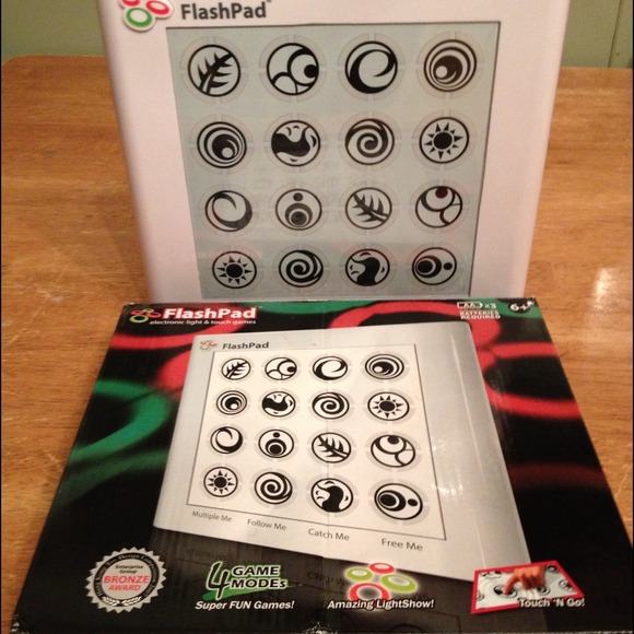 Flash pad game 4/ games ages 6-11