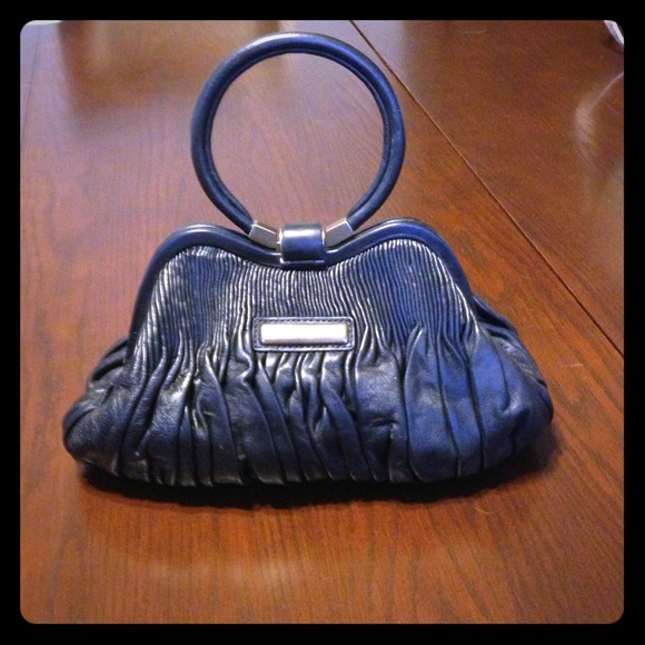 Leather Isabella Flore Clutch