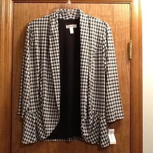 REDUCED Black and white jacket