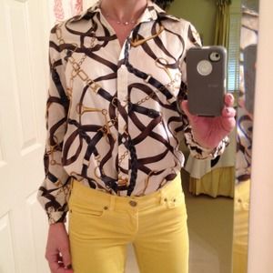 Ralph Lauren bit blouse size xs
