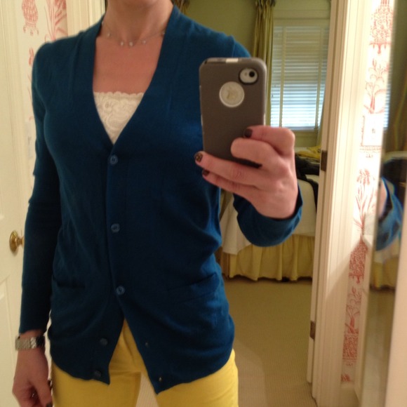J. Crew wool cardigan. Size s