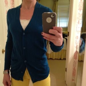 J. Crew wool cardigan. Size s