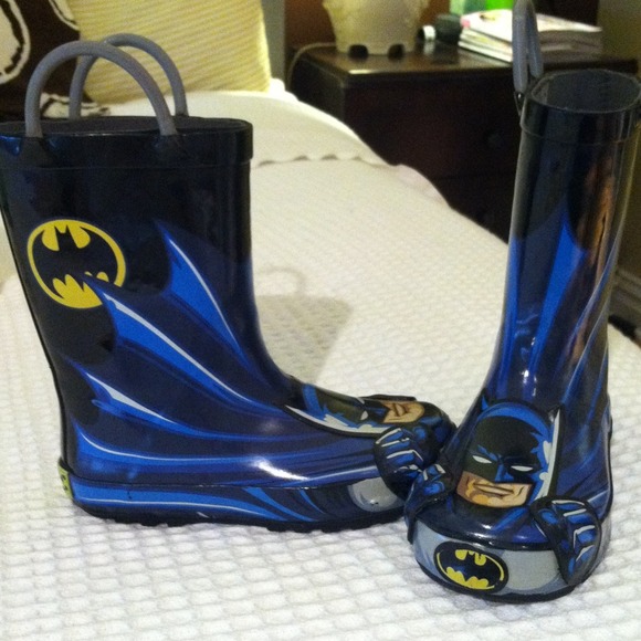 REDUCING PRICE! Boys Batman winter/rain boots