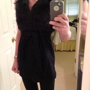 Fabrik size small black coat