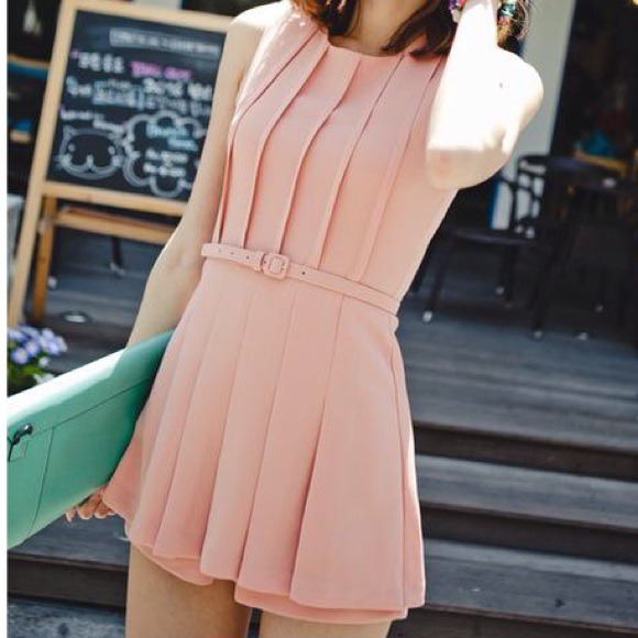 Dresses & Skirts - Sold Pink romper