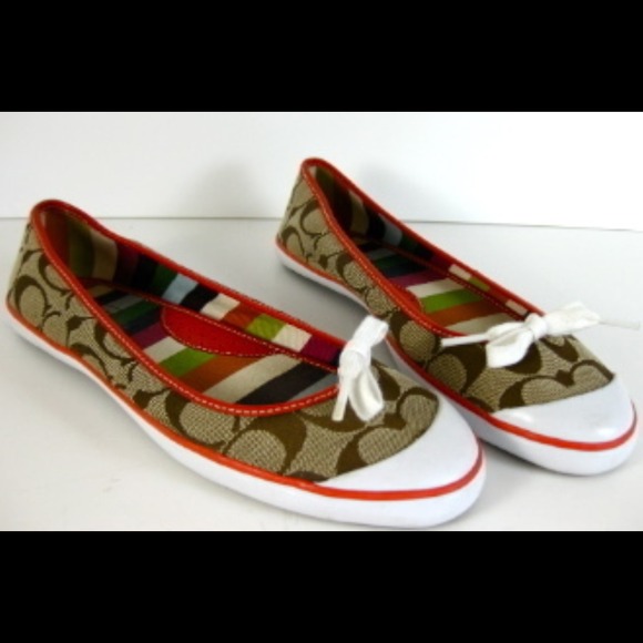 Coach authentic Melisa Signature flats