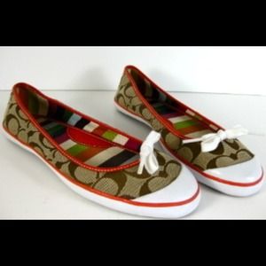 Coach authentic Melisa Signature flats