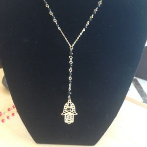 Hamsa necklace