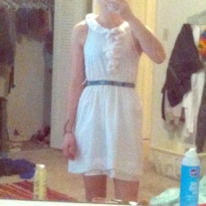 Fun, white summer/spring dress