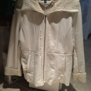 Jones of New York Cream coat