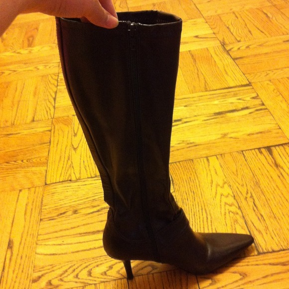 💥💥💥SALE💥💥💥 Tall brown leather boots - Picture 3 of 4